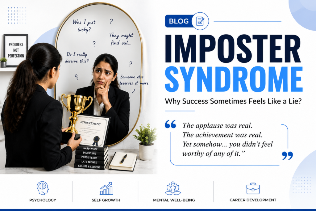 IMPOSTER SYNDROME: Why Success Sometimes Feels Like A Lie?